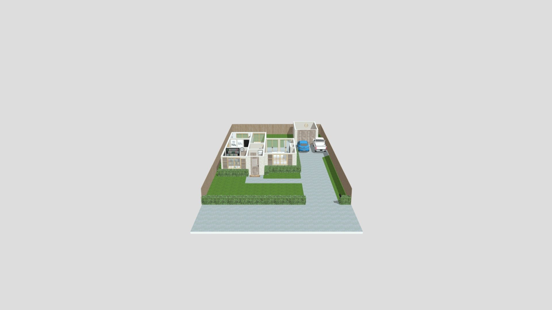 Strange Cottage Flipped