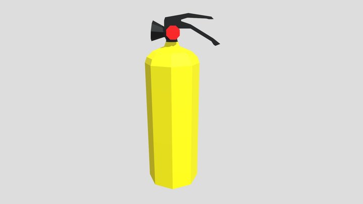 Extintor 3D Model