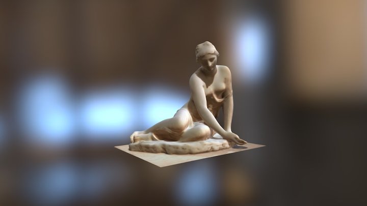 Nymph With A Shell 3D Model