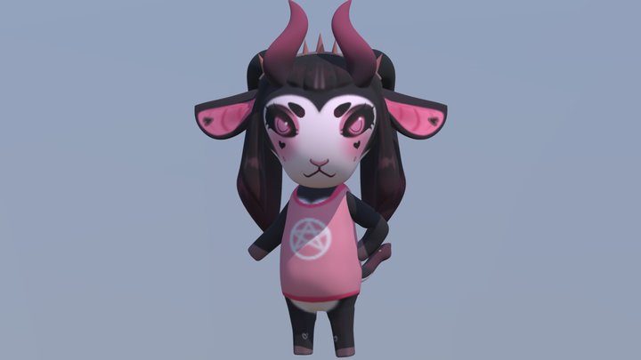 Barbie baphomet 3D model by vestes 9beb3fe Sketchfab