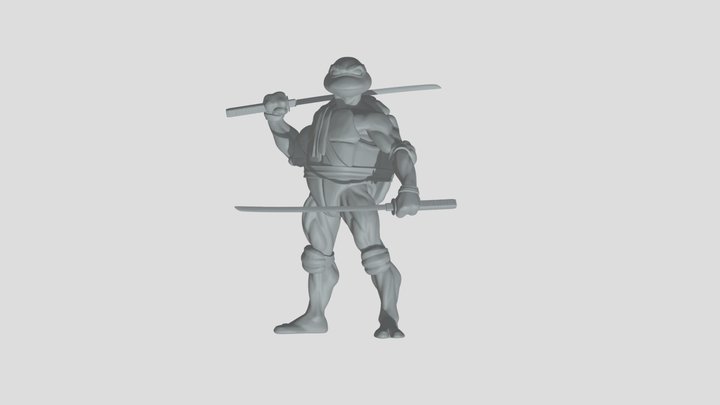 teenage mutant ninja turtles - TMNT - Leonardo 3D Model