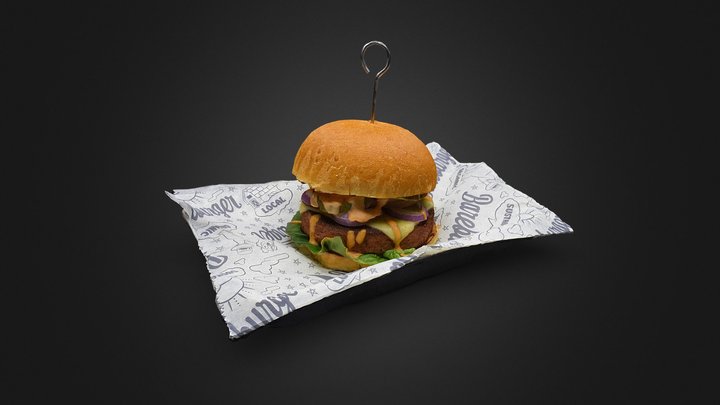 Beyond Burger 3D Model