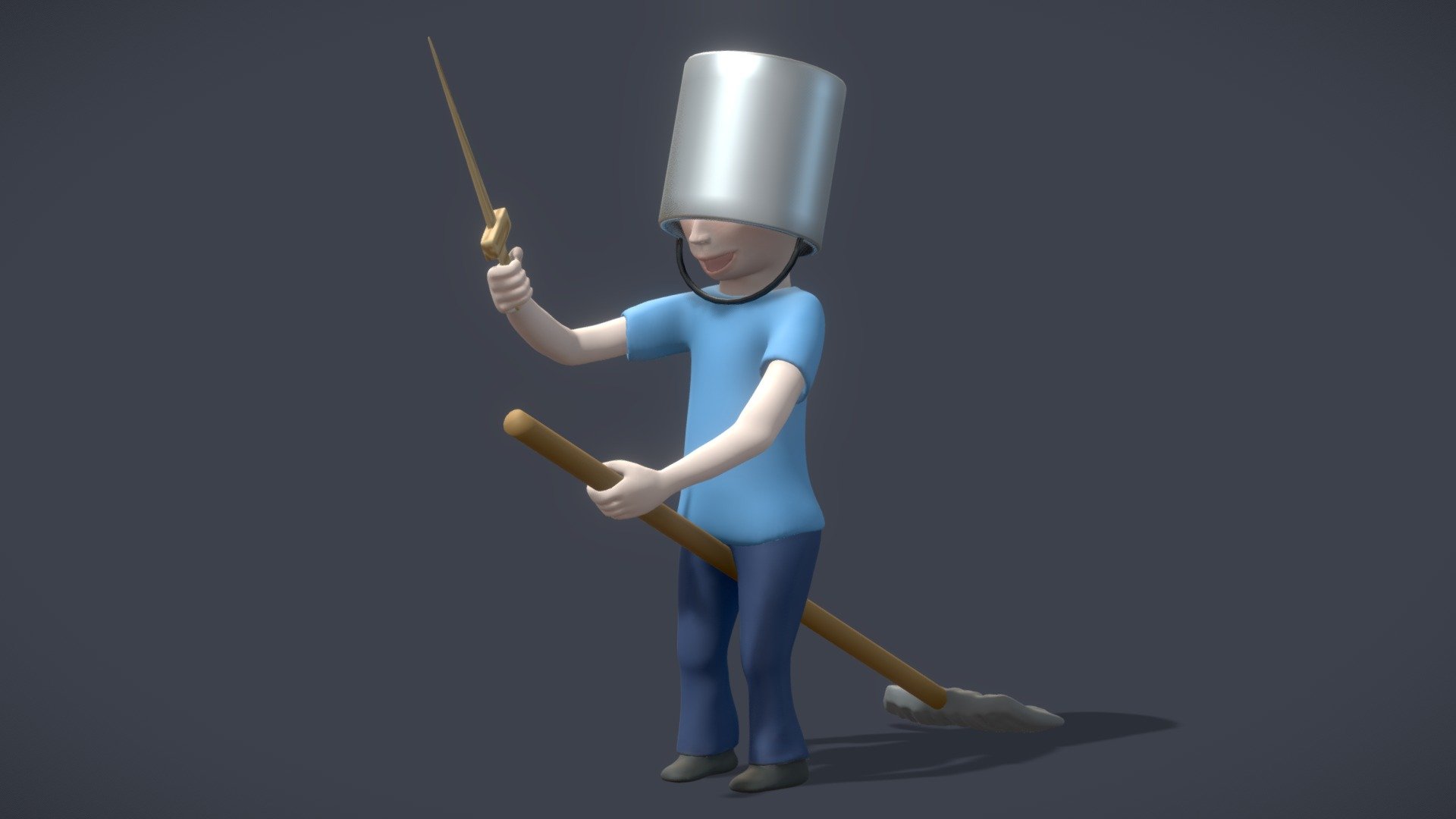 Day 23: Magic Helmet — Sketchfab embed 3D viewer