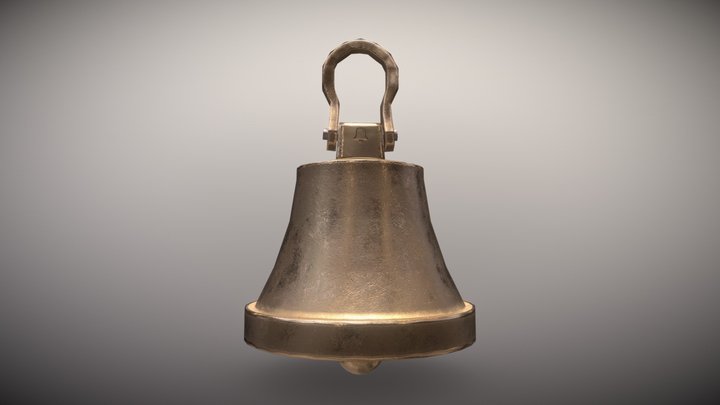 Cute Bronze Bell – Kostenloses 3D-Modell STL