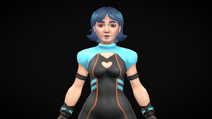 Sci-Fi Character 3D Model