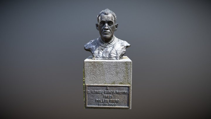 A D. Alfredo García Riestra "Fredi" 3D Model