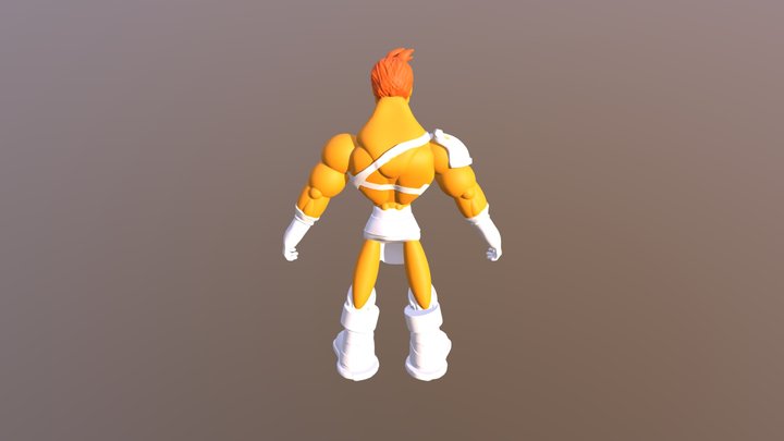 Guerrero 3D - Warrior 3D 3D Model