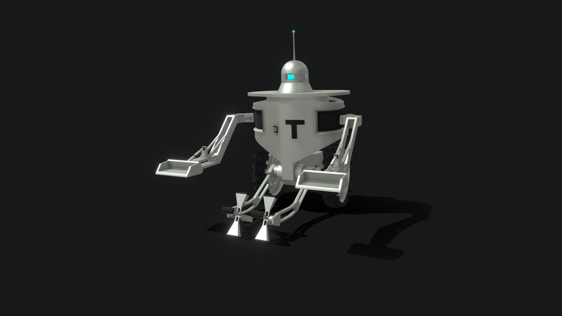 Mechanical mine Workers of Entente - 3D model by Santeri Jauhiainen ...