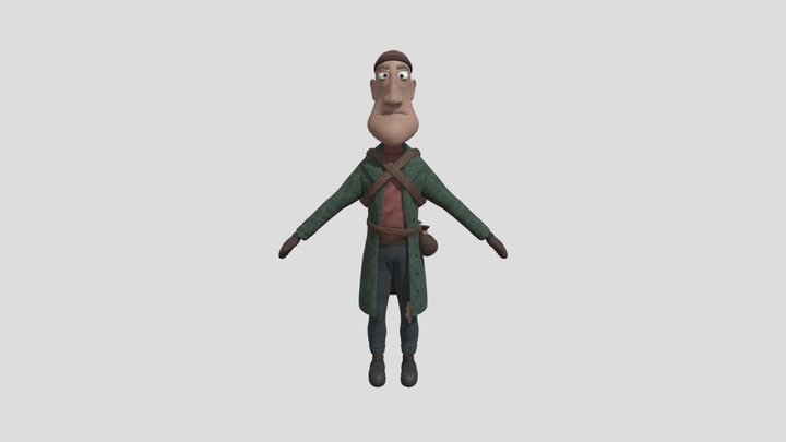 CHoy_DES307_CharacterModel 3D Model