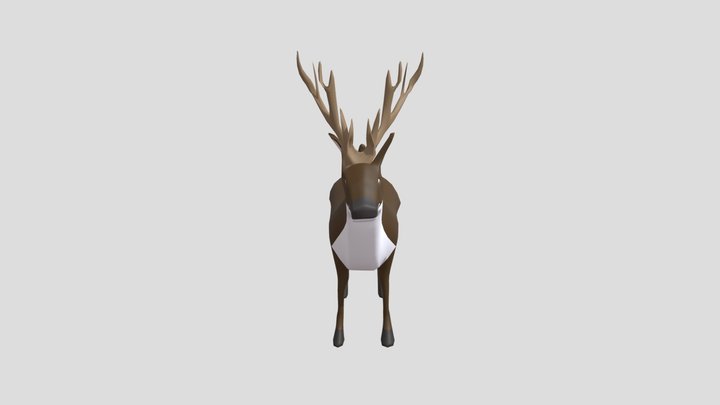 it's a deer 3D Model