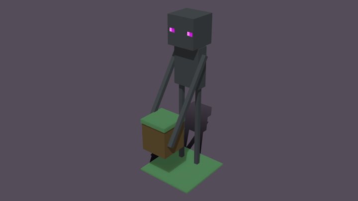 Suspicious Enderman 3D Model