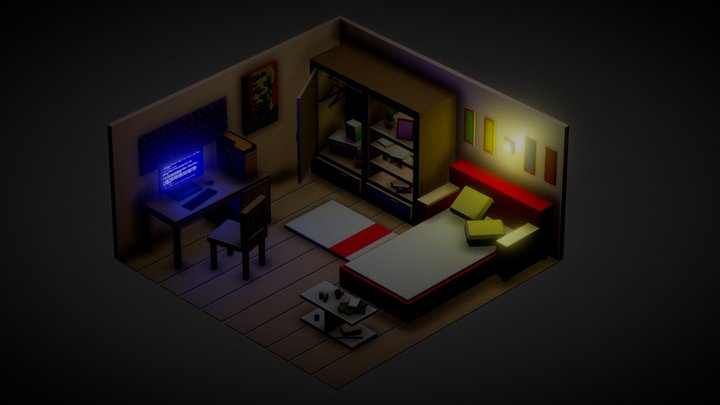 ordinary room 3D Model