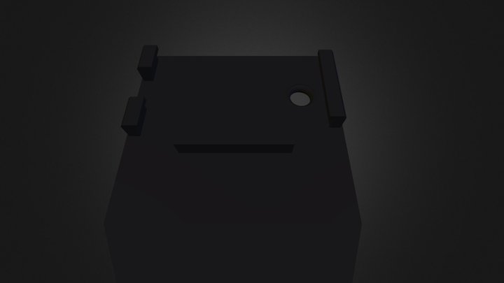 Attendant Stand-plain 3D Model