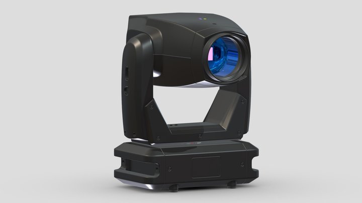 DTS Wash Moving Head Synergy 5 Spot 3D Model
