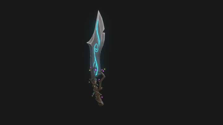 Wow Weapon 3D Model
