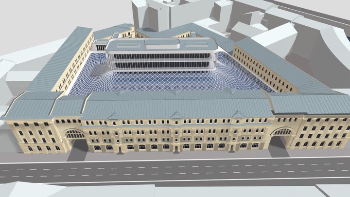 атриум 3D Model