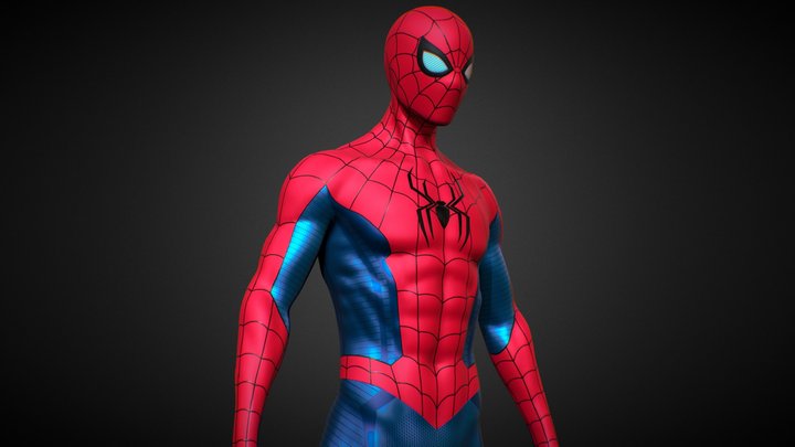 Spider-Man No Way Home Final Suit 3D Model