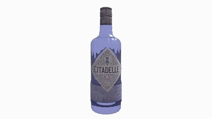 CITADELLE Bottle 3D Model