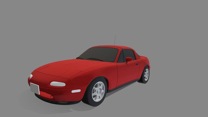 Mazda MX5 Miata 3D Model