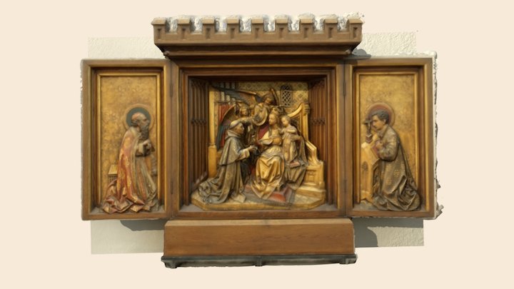 Dominikus Altar, by Peter Tillmanns 3D Model