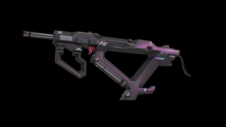 Rifle 2212.24 3D Model