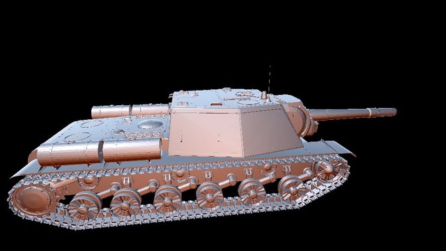 Tank 3D Model