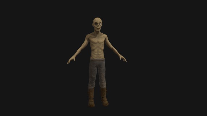 Ghoul 3D Model