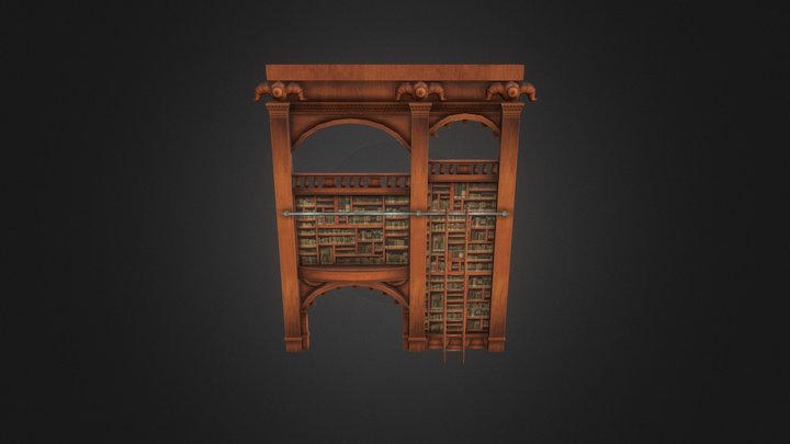 Library [CARNIVAL DISNEY] 3D Model