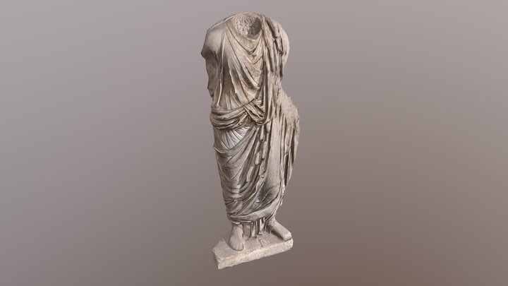 4k Ancient roman statue (megascan) 3D Model