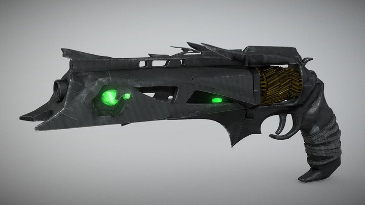 Destiny2 Thorn of Dredgen Yor 荆棘 3D Model