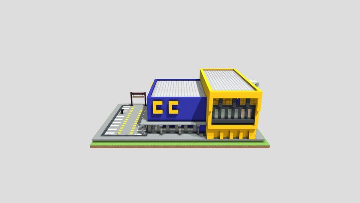 Superflat 3D Model
