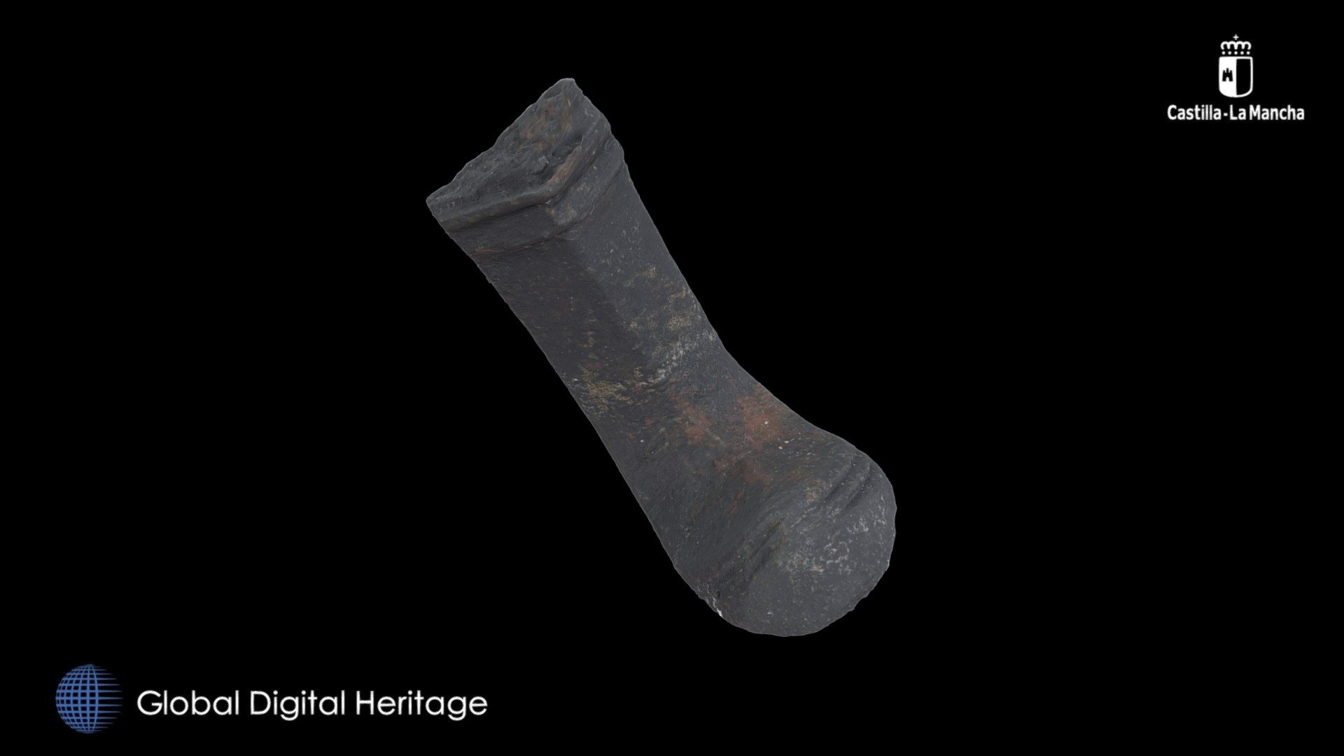 Decorative bronze piece, Alarcos, Ciudad Real