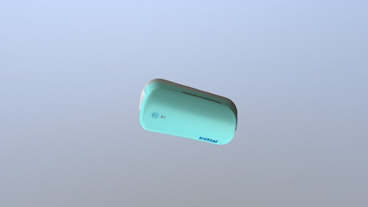 Disp. 8 Low poly 3D Model
