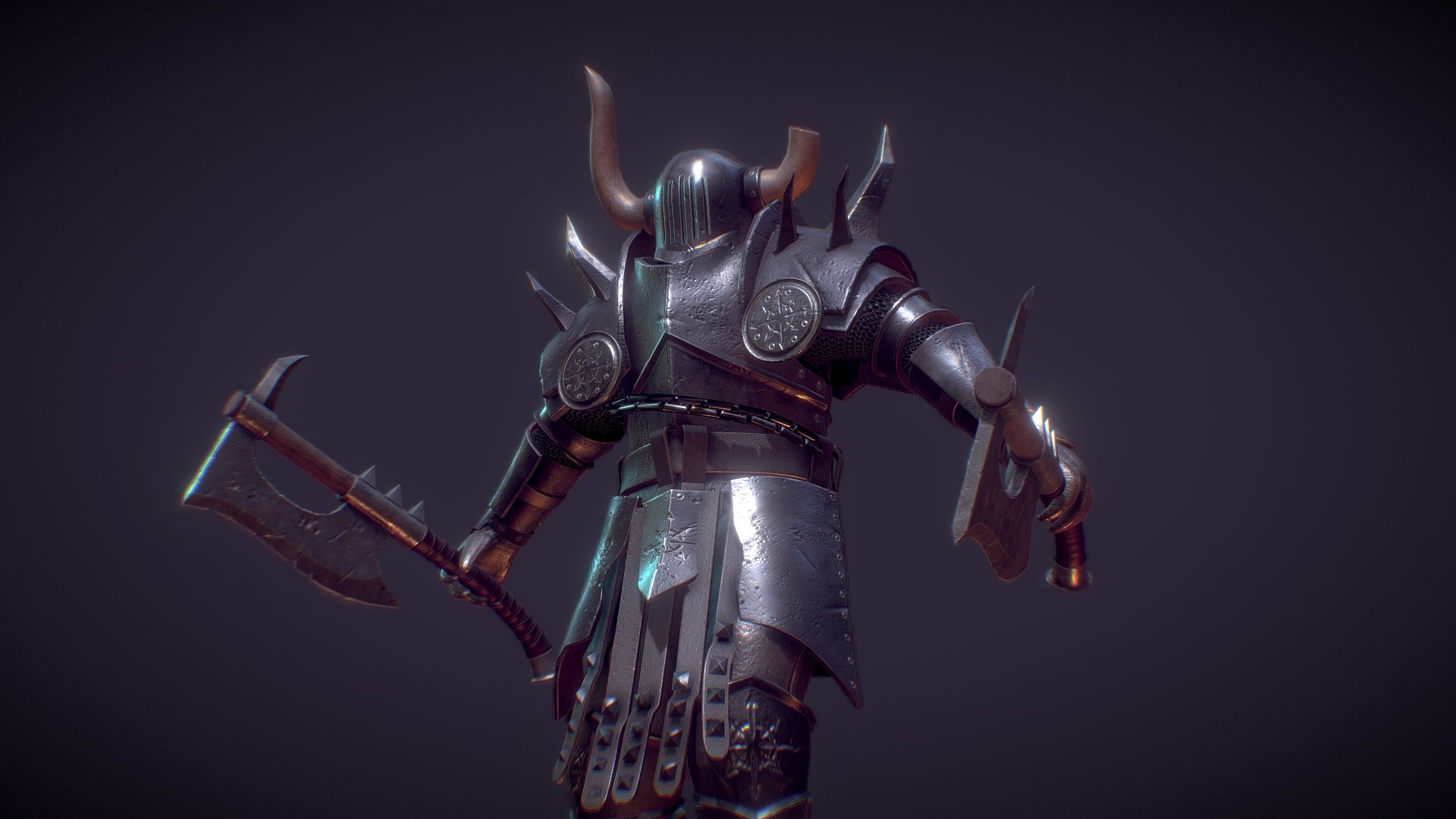 Chaos Warrior Download Free 3d Model By Steven Janes Ebethrone [9bfaca5] Sketchfab