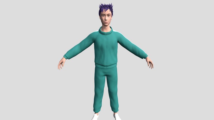 Thanos from Squid Game 3D Model