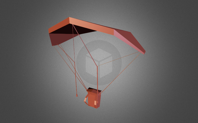 Parachute 3D Model