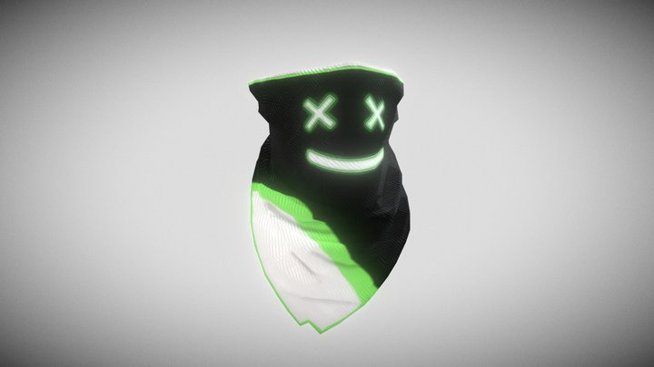 Neon Death (green) 3D Model