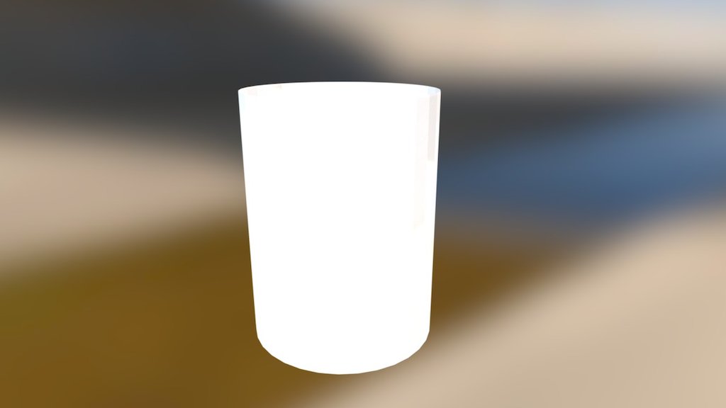 My first model - Cup