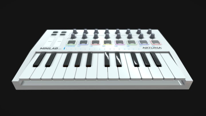 Arturia Minilab MKII Model – Free 3D Model STL