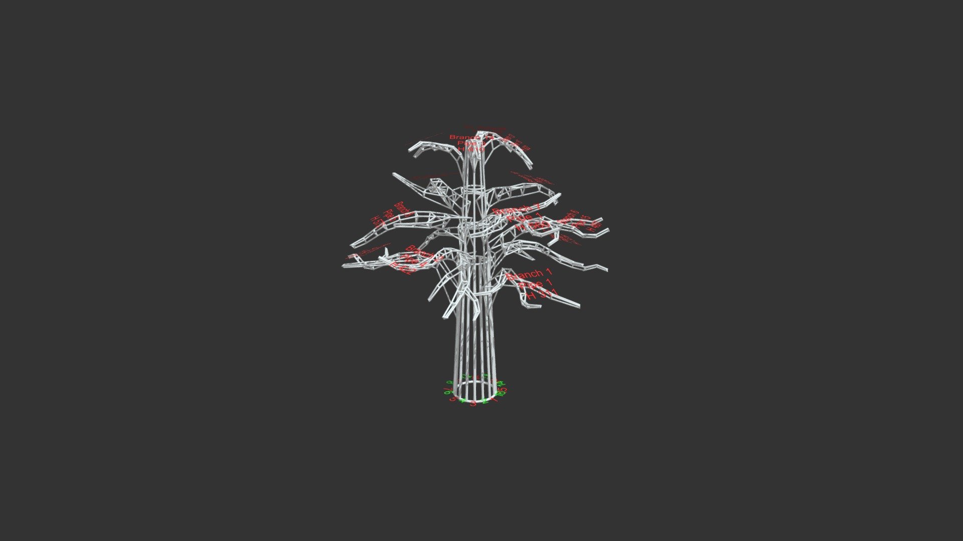Tree Branch Highets 3 - 3D model by noamtoledano [9c01072] - Sketchfab