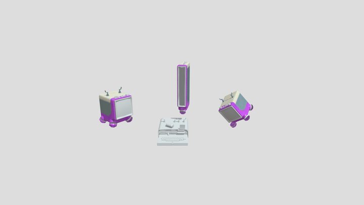 TPFinal-Ordinateur_AmelieOuellet_low 3D Model
