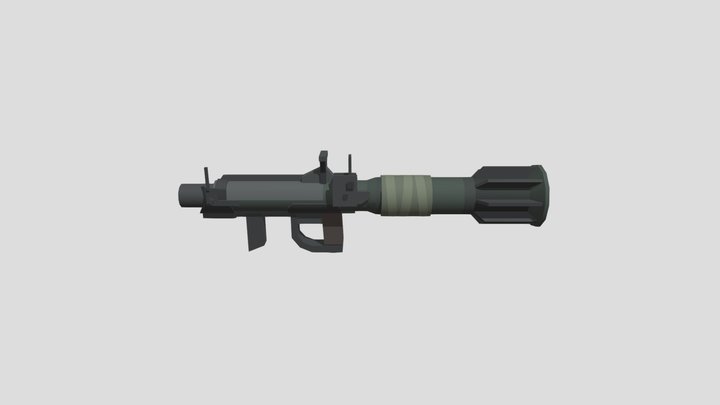 Project Wasteland - Missile Launcher 3D Model