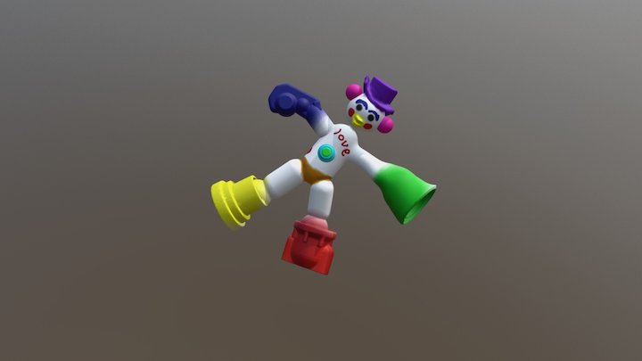 Edge robot 3D Model