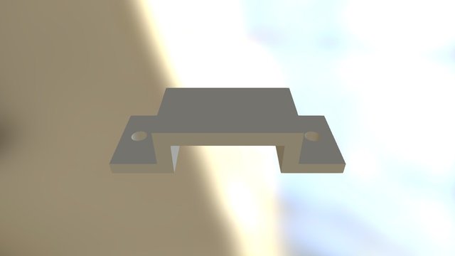 Hdmi Cable Clip 3D Model