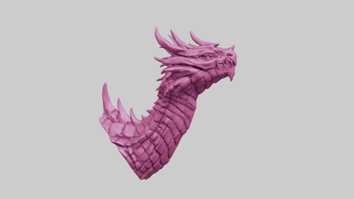 Dragon TH 3D Model