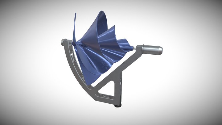 Wind Tutbine 3D Model