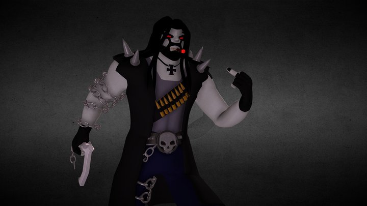 DC Comics: Lobo 3D Model