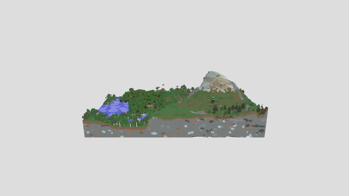 minecraft-landscape 3D Model