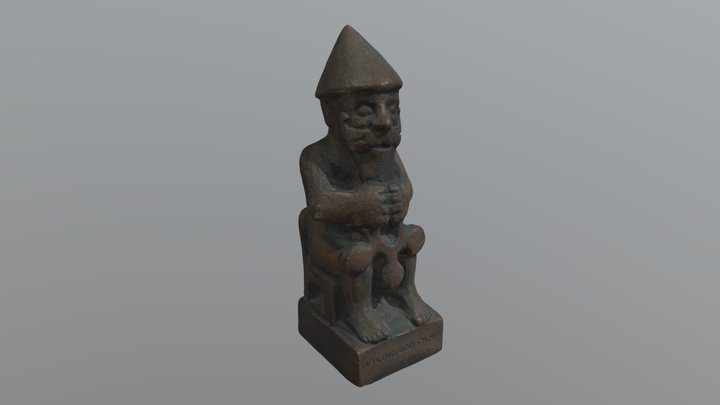 Eyrarland Statue Replica 3D Model