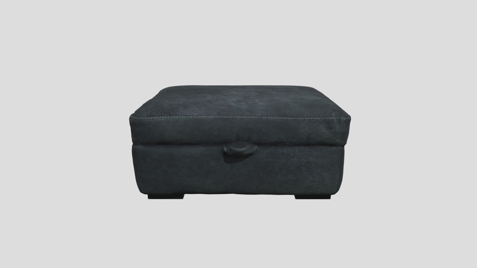 Butler Large Footstool — Sketchfab embed 3D viewer